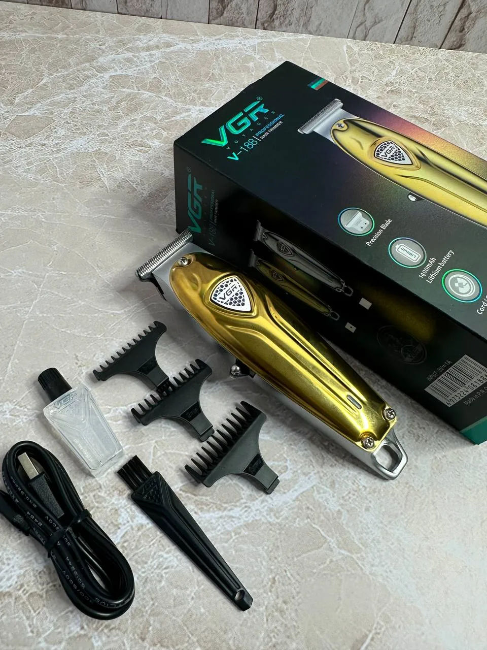 ماشین اصلاح خط زن حرفه ای وی جی ار مدل VGR V-188